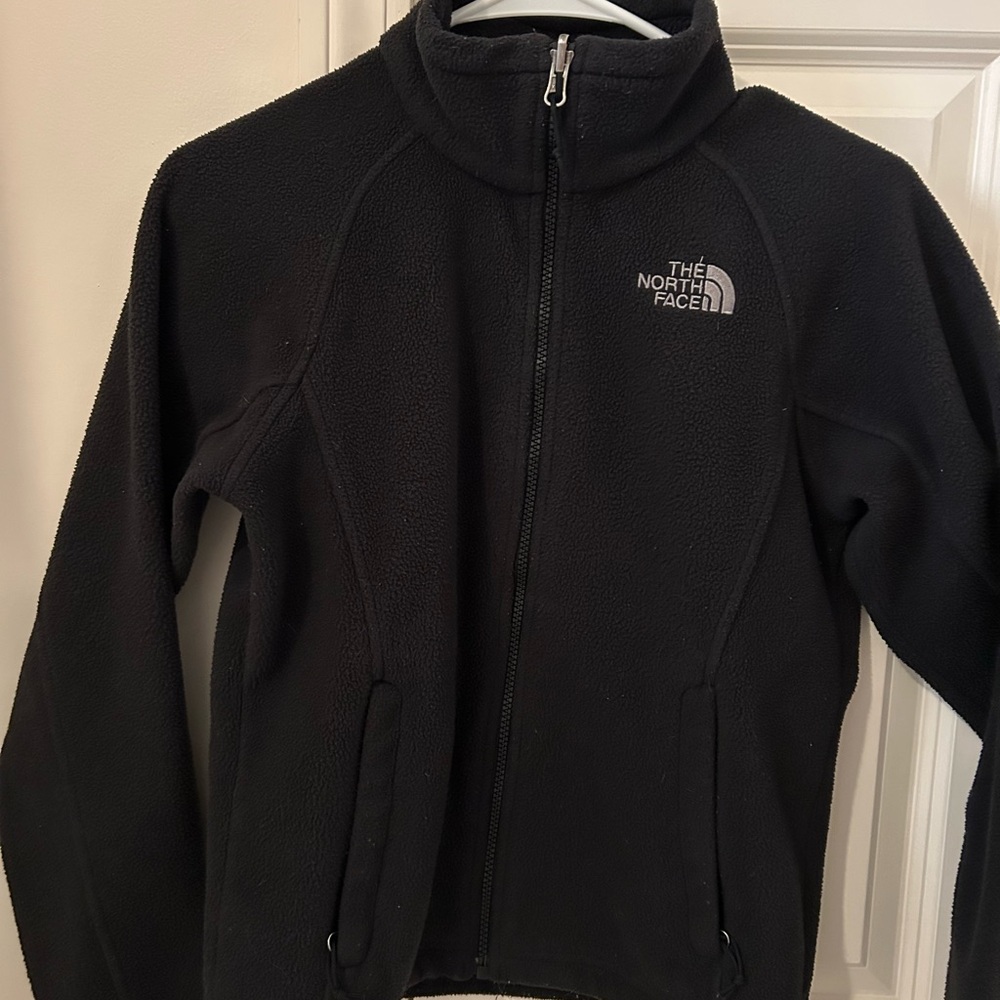The North Face Charcoal Full-Zip Fleece
